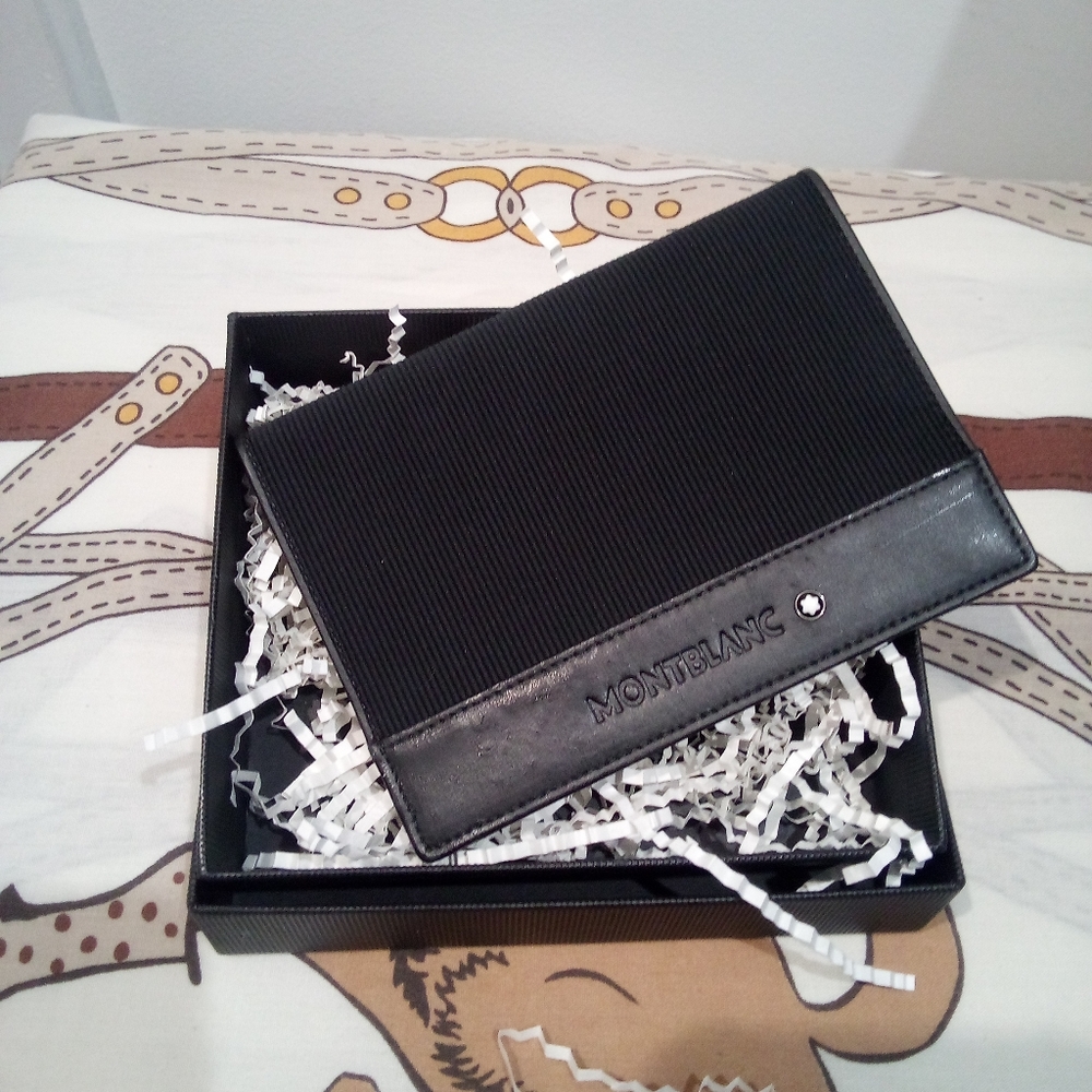 Authentic Mont Blanc Passport Holder